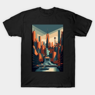 Abstract New York City NYC T-Shirt